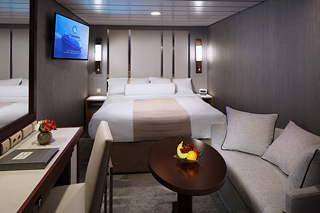Inside cabin on Azamara Quest