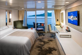 Suite cabin on Azamara Quest