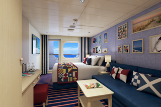 Balcony cabin on Carnival Horizon