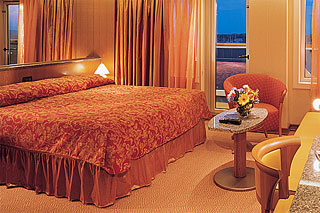 Suite cabin on Carnival Victory