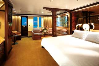 Suite cabin on Carnival Elation