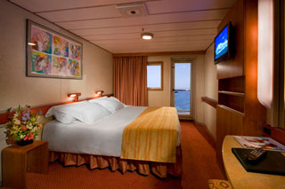 Balcony cabin on Carnival Fascination