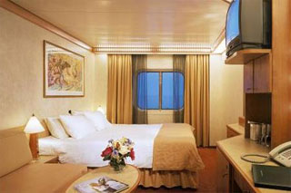 Oceanview cabin on Carnival Legend
