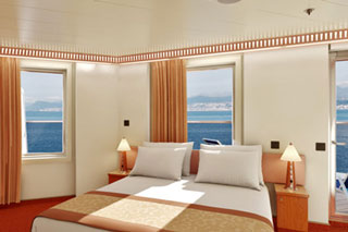 Balcony cabin on Carnival Glory