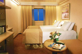 Oceanview cabin on Carnival Valor