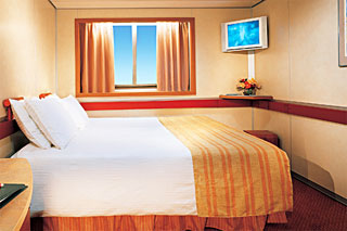Oceanview cabin on Carnival Sensation