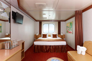 Oceanview cabin on Carnival Dream