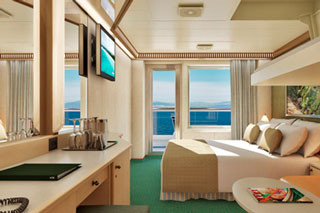Balcony cabin on Carnival Magic
