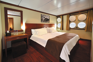 Oceanview cabin on Celebrity Xperience