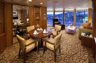 Suite cabin on Celebrity Constellation