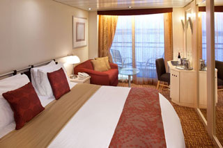 Balcony cabin on Celebrity Millennium