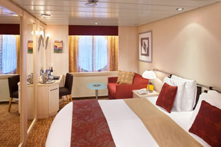 Oceanview cabin on Celebrity Summit
