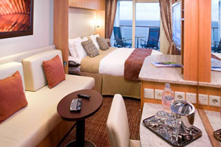 Balcony cabin on Celebrity Summit