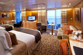 Suite cabin on Celebrity Summit