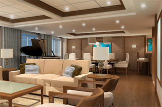 Suite cabin on Celebrity Equinox
