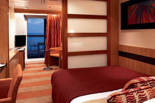 Balcony cabin on Celebrity Reflection