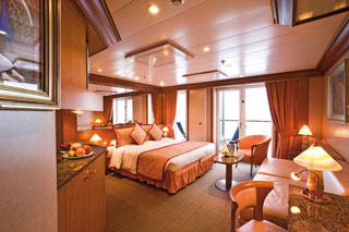 Suite cabin on Costa Mediterranea
