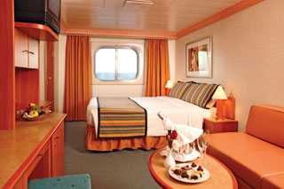 Oceanview cabin on Costa Magica