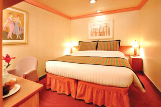 Inside cabin on Costa Magica