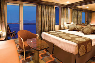 Suite cabin on Costa Luminosa