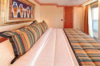 Suite cabin on Costa Pacifica