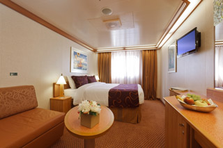 Oceanview cabin on Costa Favolosa