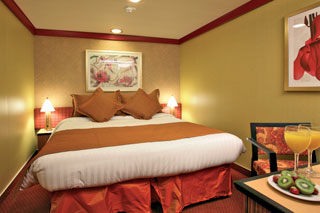 Inside cabin on Costa Favolosa