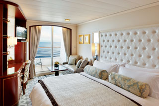 Balcony cabin on Crystal Serenity