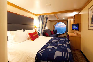 Oceanview cabin on Disney Fantasy