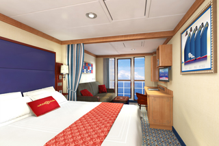 Suite cabin on Disney Dream