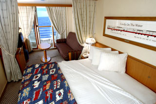 Balcony cabin on Disney Magic