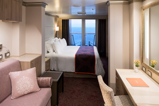 Suite cabin on Nieuw Statendam