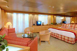 Suite cabin on Amsterdam