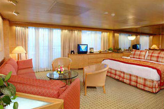Suite cabin on Maasdam