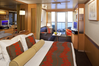 Suite cabin on Rotterdam