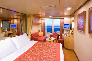 Suite cabin on Zaandam
