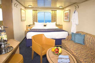 Oceanview cabin on Oosterdam