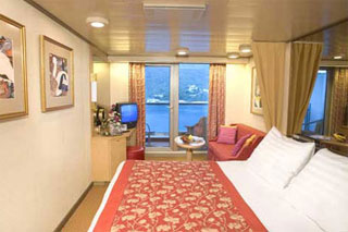 Balcony cabin on Westerdam