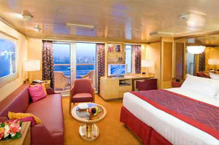 Suite cabin on Noordam