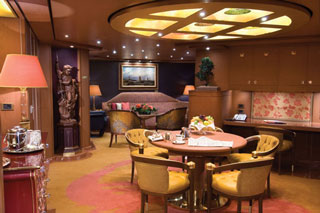 Suite cabin on Eurodam