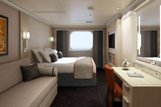 Oceanview cabin on Koningsdam