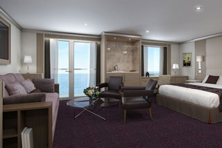 Suite cabin on Koningsdam