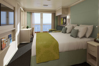 Balcony cabin on Koningsdam