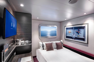 Inside cabin on MSC Bellissima