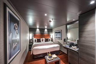 Inside cabin on MSC Grandiosa