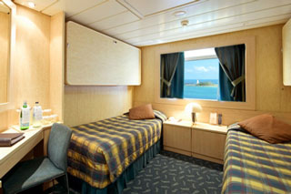 Oceanview cabin on MSC Armonia