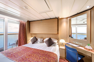 Balcony cabin on MSC Sinfonia