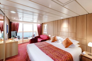 Suite cabin on MSC Sinfonia
