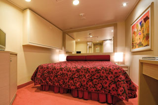 Inside cabin on MSC Orchestra