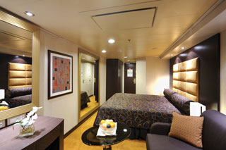 Oceanview cabin on MSC Fantasia